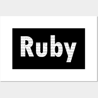 Ruby Posters and Art
